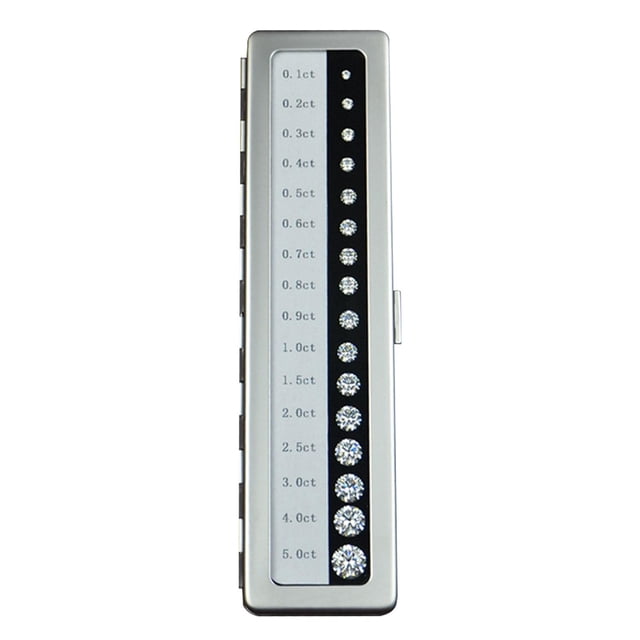 serony Diamond Color Scale Master Tester sponge Please Tools Diamond Weight High Accuracy Durable lver