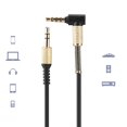 thumbnail image 3 of Headphone Cable, Earphone Cable Portable Durable  Cables 3.5mm 119cm Weaving Headset Cable, For Mobile Phone Laptops, 3 of 8