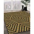 thumbnail image 3 of Ahgly Tapis Rectangulaire Lavable en Machine Intérieur Transitionnel Gris Minuit, 6 Pieds x 9 Pieds, 3 of 7
