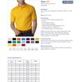 thumbnail image 2 of Jerzees T-Shirt de Sport en Jersey à Manches Courtes pour Hommes SpotShield, 3X, Blanc, 2 of 2