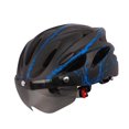 thumbnail image 3 of Wweixi Outdoor Safety Head Cap Motorcycle Cycling Plastic Hard Hat Mountain Sunshield blue black, 3 of 6