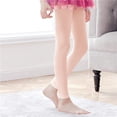thumbnail image 2 of MIASHUI Girls Dance Ballet Tights Comfortable Fit Pants Solid Color Seamless Stretchy Leggings,Light Pink,2-3 Years, 2 of 4
