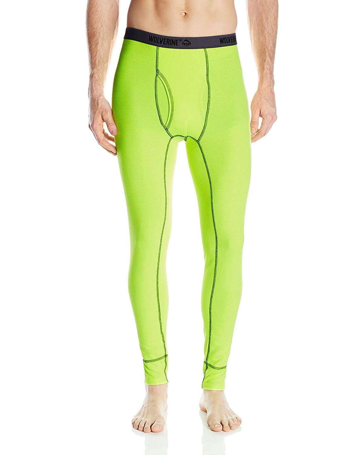 Wolverine Men's Tech Grid Pants Baselayer Bottoms Thermal Underwear