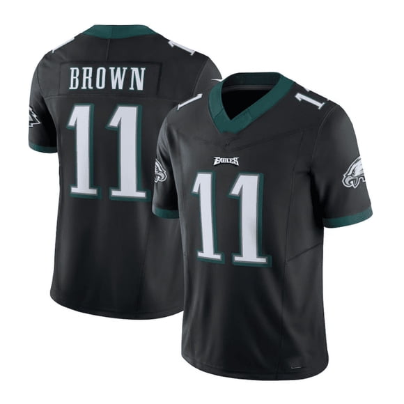 Chandail de football de Sport pour Hommes et Femmes Philadelphia Eagles SMITH 6# GOEDERT 88# BROWN 11# HURTS 1# Jeunesse