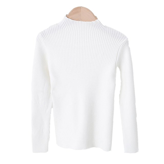 YTDSCS 2-13T Girls Boys Knit Sweaters Toddler Soft Long Sleeve Pullover Tops Kids Spring Fall Solid Color Jumper