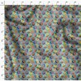thumbnail image 4 of Soimoi Cotton Poplin Fabric Donuts Food Print Sewing Fabric Yard 56 Inch Wide, 4 of 5