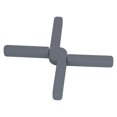 thumbnail image 4 of Pot Trivet, Foldable Trivet Food Grade Silicone Space Saving  For Kitchen Blue,Orange,Dark Gray, 4 of 8