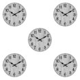 thumbnail image 2 of mmirethe Unique Style Round Wall Clock Timeless For Any Space Durable Construction Decorative Wall Clock As Shown type 3 5Set, 2 of 6