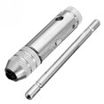 thumbnail image 4 of FlyFlise Adjustable Silver T-Handle Ratchet Tap Holder Wrench Tap Reamer Tapping Ratcheting Wrench, 4 of 8