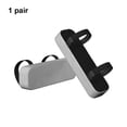 thumbnail image 4 of 1 Pair Home Chair Armrest Portable Cushion Home Office Adjustable Computer Stool Arm Elbow Support Cushion Arms Rest Pad Pillow Cover Grey, 4 of 7