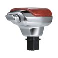 thumbnail image 3 of Labymos Car Modified Automatic Stick Gear Shift Knob Gear Shift Lever Shifter Short Lever Brown, 3 of 8