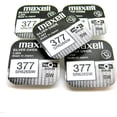 thumbnail image 2 of Maxell Watch Battery Button Cell SR626SW SR-626SW 377 Pack of 5 Batteries, 2 of 4