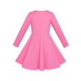 thumbnail image 2 of Robe Fille Rose Éléphant Dumbo Brodé Manches Longues 4 Ans, 2 of 6