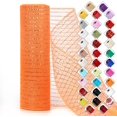 thumbnail image 1 of Mesh Ribbon for Wreaths 10 Inch x 30 Foot Wreath Mesh Rolls with Shiny Metallic Foil for Easter Christmas Party Wedding Home Decor DIY Craft Projects and Gift Wrapping, 1 of 7