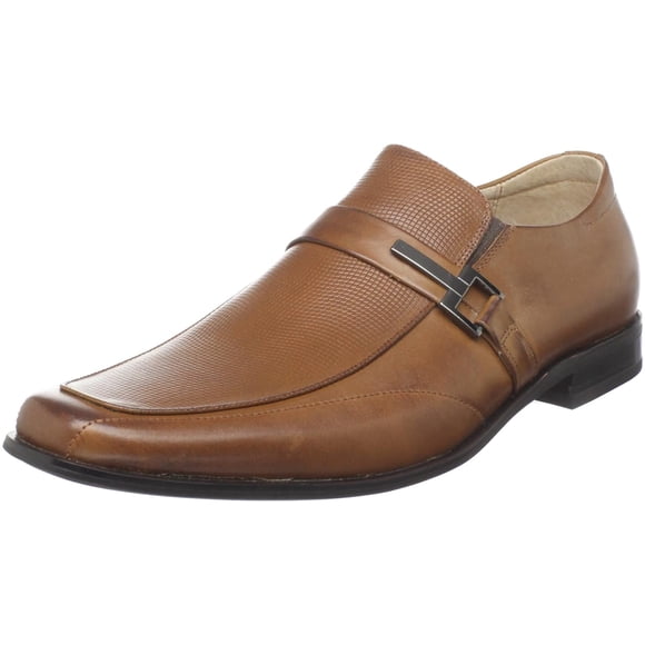 Stacy Adams Mens Beau Moc Toe Bit Slip-On Loafer