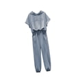 thumbnail image 2 of Ensemble de Survêtement pour Femme 2 Pcs, Chandail à Manches Courtes et Pantalon Long, Ensemble Jogger TG, 2 of 8