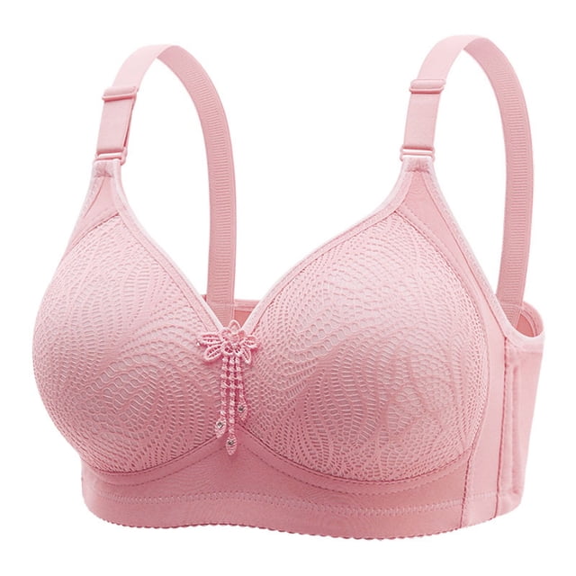 Timegard Bras for Women No Underwire Adjustable Strap Full Coverage Wireless Comfortable Everyday Bras