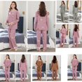 thumbnail image 1 of REDHOTYPE Nouveau Mode Imprimé Floral Femmes Pyjama Bouton Design Manches Longues Coton Pyjama Ensemble Grande Taille, 1 of 4