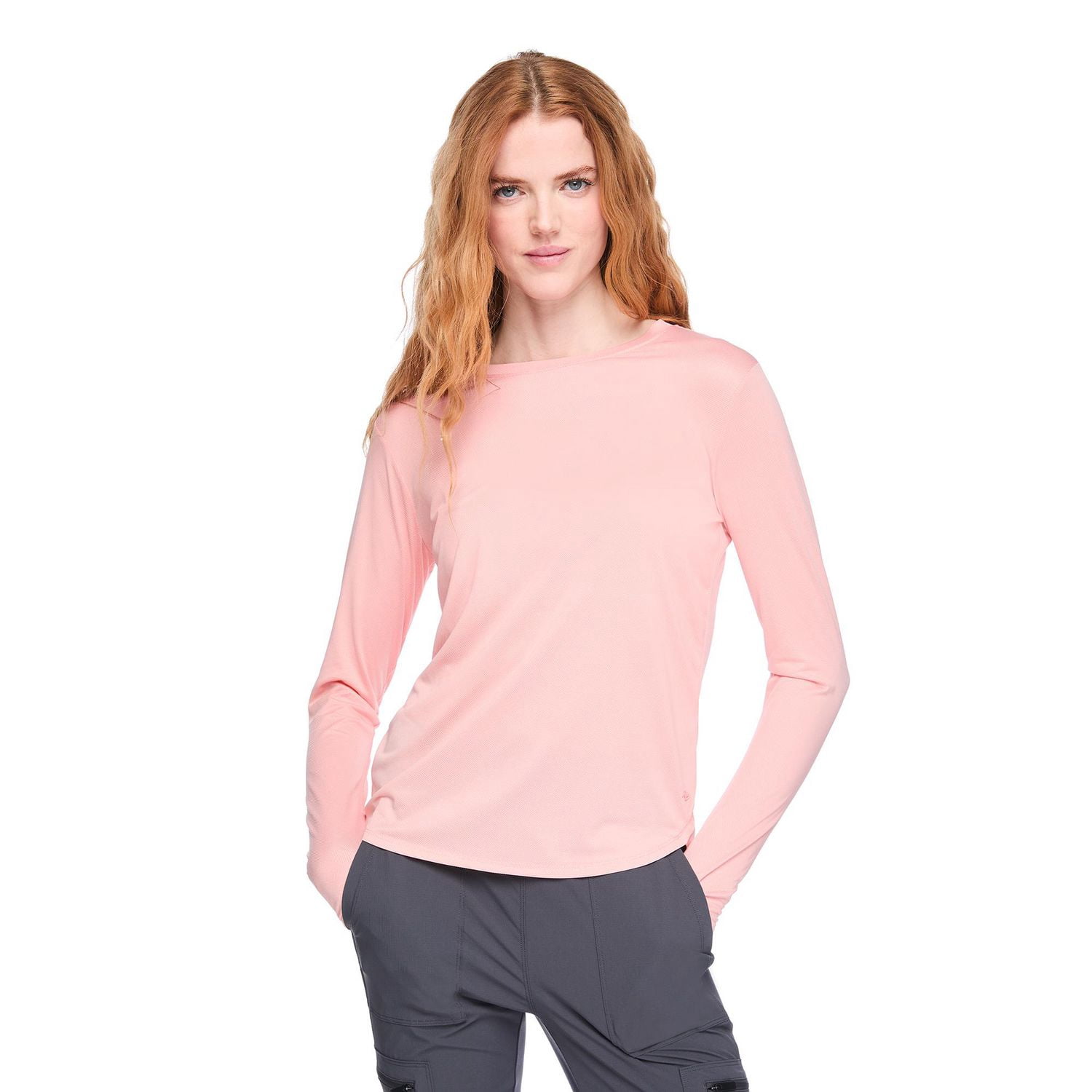 Athletic Works Women's Long-Sleeve T-Shirt