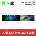 thumbnail image 3 of ZWNAV Dual 12.3 inch Screen Car Radio For Volvo XC90 2004-2014 Android GPS Navigation Multimedia Video Player Stereo Receiver Head Unit, 3 of 15