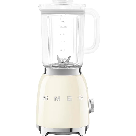 Smeg Mélangeur de Comptoir Style Rétro des Années 50, Crème, BLF03CRUS
