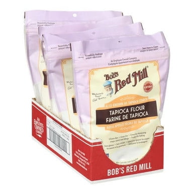 Bob's Red Mill Flour Gluten-Free Tapioca Pouch 454 GR (4/Case) - 4 LBS