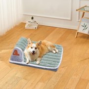 Dvkptbk Pet Mat Removable and Washable Winter Warm Dog Bed Cats Bed Sleeping Mat Pet Supplies Cats and Dog Bed