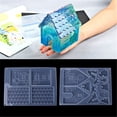 thumbnail image 1 of RKSTN Epoxy Mold DIY Christmas House Castle Epoxy Resin Jewelry Making Tool Set, 1 of 6