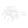 thumbnail image 1 of Unique Bargains 30pcs White Soft Rubber Ladies Cosmetic Makeup Eyelash Curler Refill Replace Pad, 1 of 1