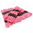 thumbnail image 4 of 25 Pcs Cotton Sewing Pink Thread Needlepoint Stitch Embroidery Cross Floss Skein, 4 of 5
