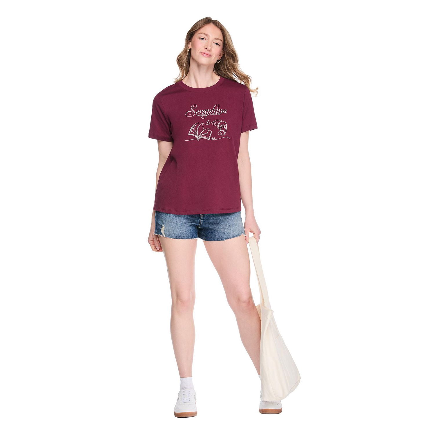 T-shirt à encolure ras du cou George pour femmes