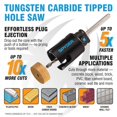 thumbnail image 4 of Spyder 14-Piece Carbide Tipped Deep Cut Hole Saw Kit, 4 of 5
