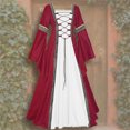 thumbnail image 3 of Babysbule Robe pour Femmes Liquidation Robe Vintage Classique Médiévale Longueur au Sol Renaissance Gothique à Manches Longues, 3 of 3