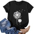 thumbnail image 1 of Birdeem Mode Femmes Été Manches Mi-Longues Chandail Uni Blouse Décontractée Hauts, 1 of 4