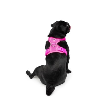 One Paw, Harnais en Mesh Mode pour Chien, Rose, Ajustement Facile et Sécurisé