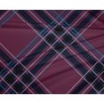 thumbnail image 4 of oneOone Polyester Lycra Fabric Tartan Check Printed Fabric 1 Yard 56 Inch Wide, 4 of 4