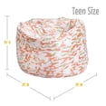 thumbnail image 2 of ComfyKids® Bean Bag Chair for Teens, 2 of 2