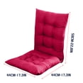 thumbnail image 2 of Aqestyerly Indoor Outdoor Rocking Chair Pad Soft Cushion for Solarium Seat and Backrest Thick Comfortable Chair Pads HWRETIE, 2 of 2