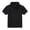 Black, variant on PMVFHDE Boy's Tops Toddler Boys Girls Short Sleeve Summer Casual Solid Lapel Collar Polo School Uniform Shirt ,White,5-6 Years