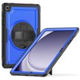 thumbnail image 1 of [PST] Samsung Galaxy Tab A11+ Plus / A9+ Plus Defender Case SM-X230 SM-X210, Shockproof Heavy Duty Rugged Kickstand Case with Hand Strap, 1 of 4