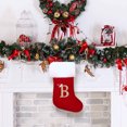 thumbnail image 1 of EGNMCR Christmas Decorations, Christmas Gifts Large Personalized Letter Christmas Christmas Tree Decorative Pendant Candy Bag Christmas Scene Dressing Gift Bag stocking stocking, 1 of 3