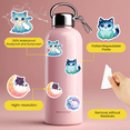 thumbnail image 2 of 35pcs Cute Stickers Cat Stationery Stickers Kids Stickers Toy DIY Stickers for Laptops Notebooks Suitcases, 2 of 5