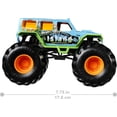 thumbnail image 5 of Hot Wheels Monster Trucks 1:24 Scale Die-cast Jeep Wrangler, 5 of 5