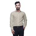 thumbnail image 1 of BESTMAN Chemises Habillées Imprimées pour Hommes Col Écarté Chemise en Coton, 1 of 5