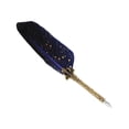 thumbnail image 2 of Quill Pen Set, Smoothing Writing Exquisite Styling Feather Pen Retro Elegant  For Office For Home For School Blue, 2 of 8