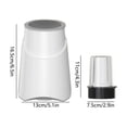 thumbnail image 2 of EGNMCR Wet And Dry Grinder Pulverizer Small Household Electric Grinder Ultrafine Powdering Machine Juice Extractor, 2 of 6