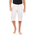 thumbnail image 1 of Shorts Cargo en Sergé 100% Coton Coupe Classique pour Hommes, 1 of 6