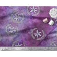 thumbnail image 3 of Soimoi Velvet Fabric Leaves,Floral & Galaxy Texture Printed Fabric 1 Yard 58 Inch Wide, 3 of 3