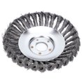 thumbnail image 1 of Weeding Wheel Lawn Mower  Head Weeding Wheel Lawn Mower Bowl Shaped Steel Wire NonRust Grass Trimmer Accessories 6 Inch, 1 of 8