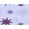 thumbnail image 1 of Ahgly Company Tapis Rectangulaire Lavable en Machine Intérieur Lavande Bleu, 2 Pieds x 3 Pieds, 1 of 7